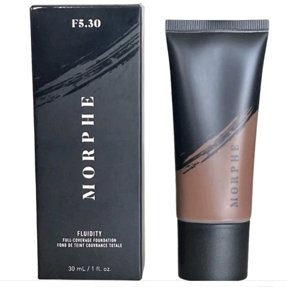 Morphe Fluidity F5.30 Full Coverage Foundation Discontinued NEW - Picture 1 of 9